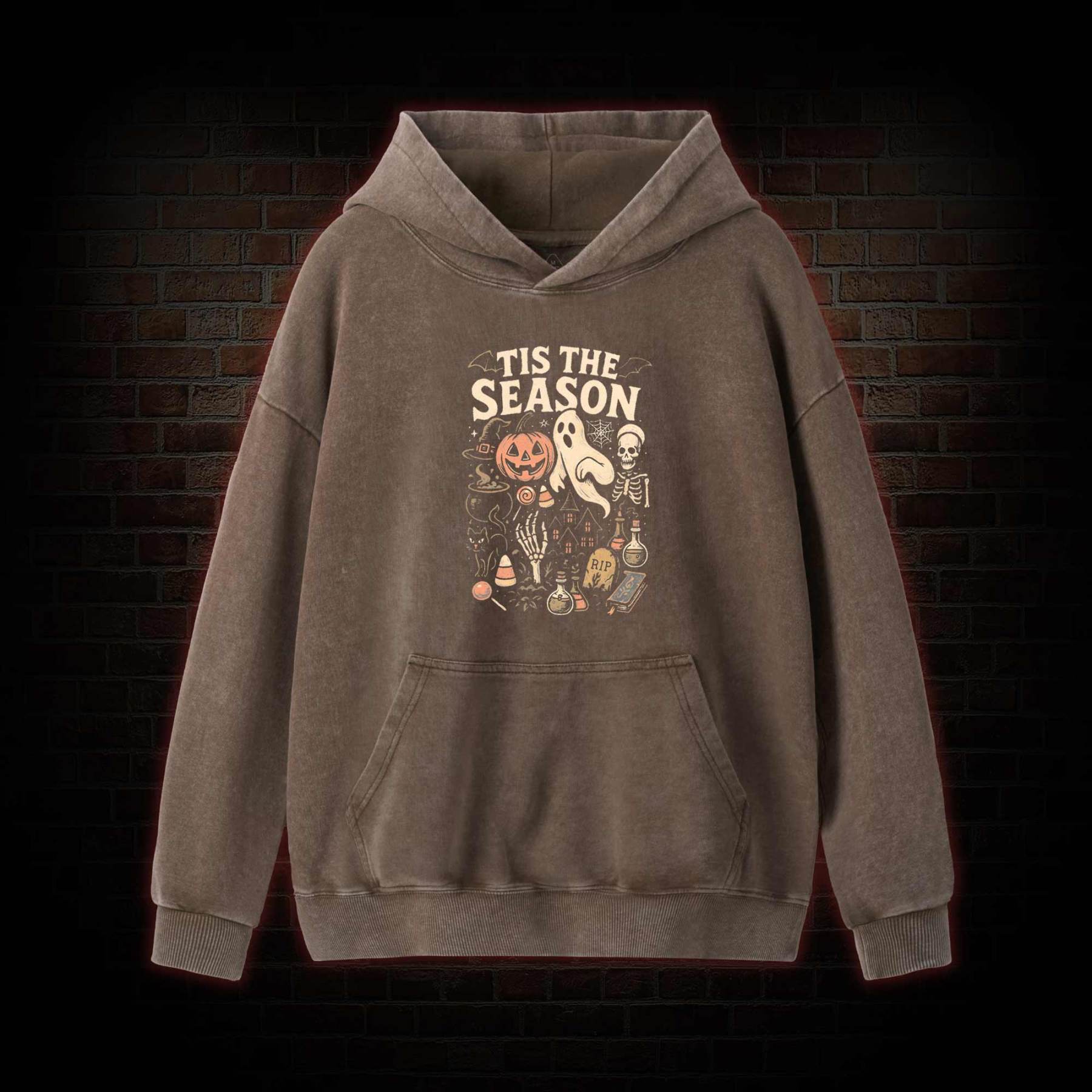 Tis the Season Washed Hoodie