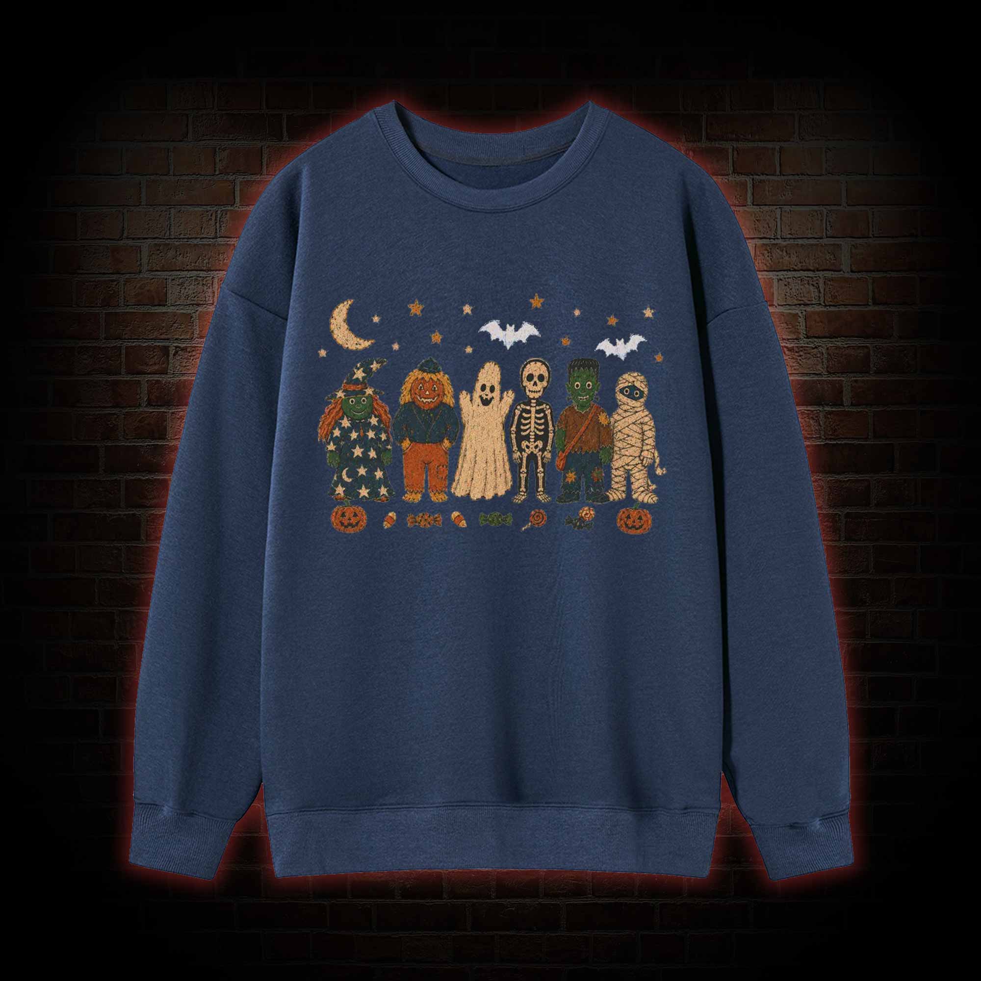 Halloween Monsters Sweatshirt