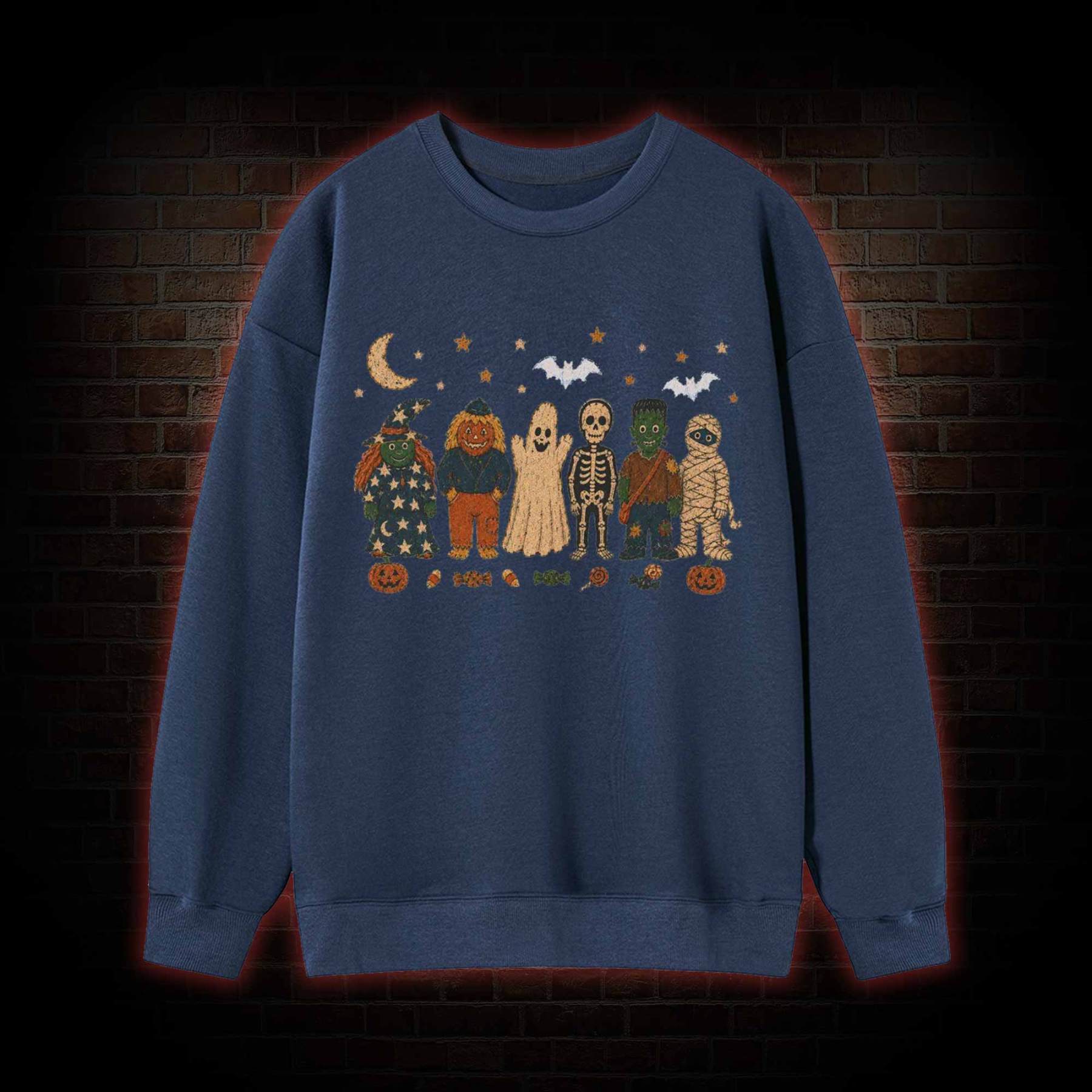 Halloween Monsters Sweatshirt