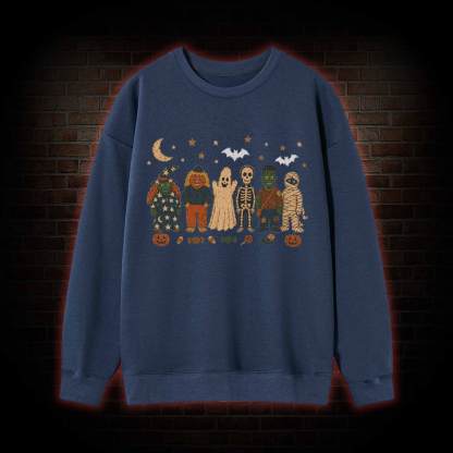 Halloween Monsters Sweatshirt