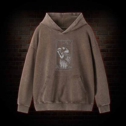 Kiss of Death Sweatshirt Washed Hoodie