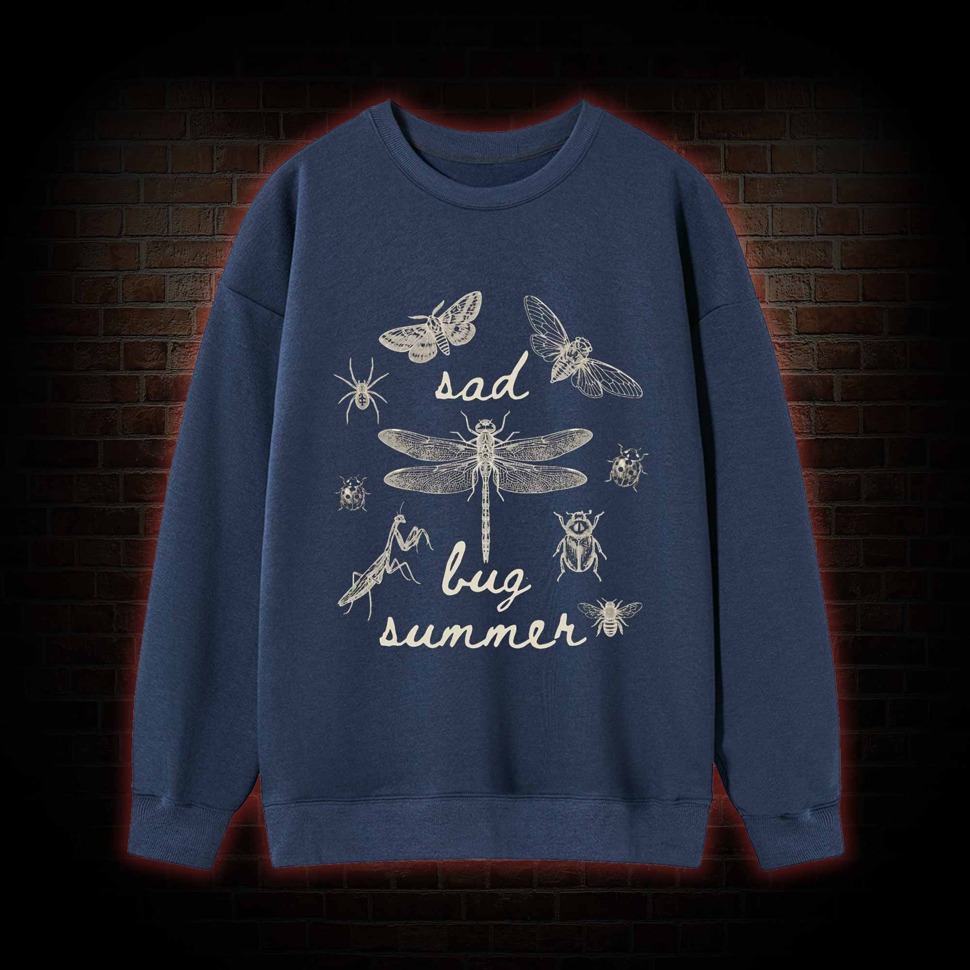 Sad Bug Summer Sweatshirt
