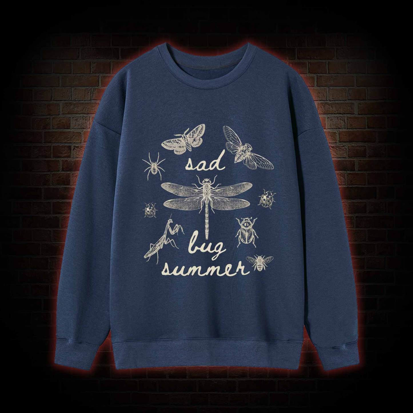 Sad Bug Summer Sweatshirt