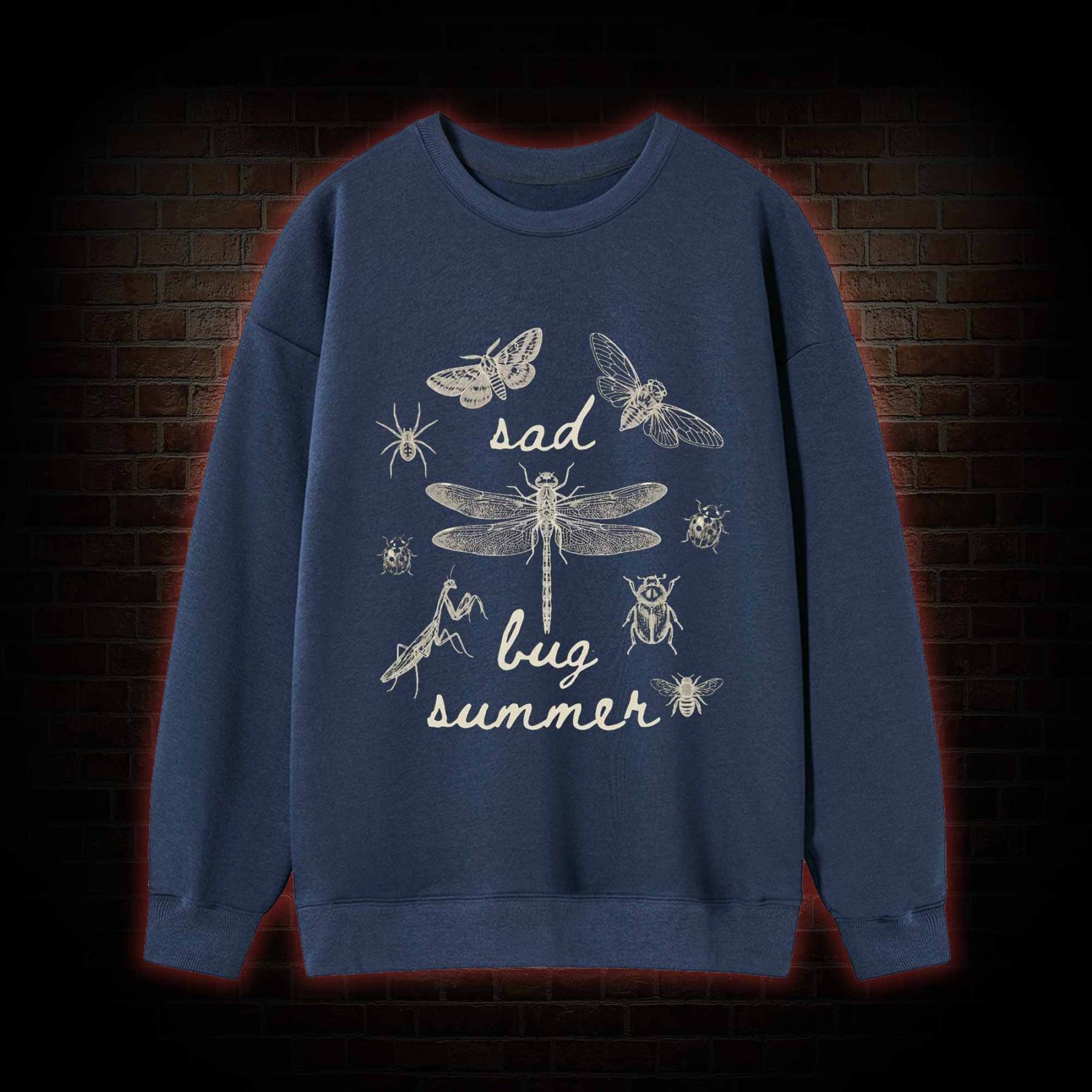Sad Bug Summer Sweatshirt