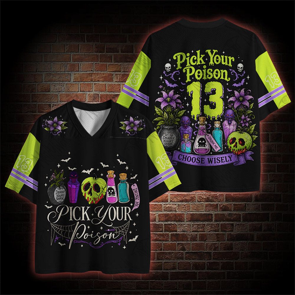 Pick Your Poison Mesh Jersey