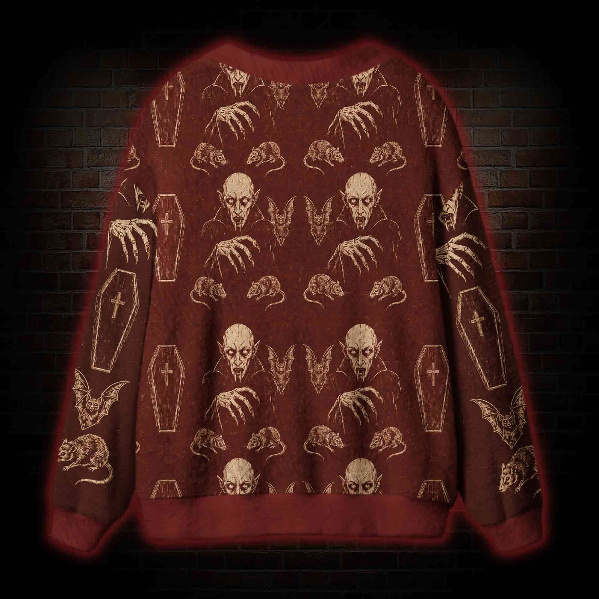 Monsters Cardigan Sweater