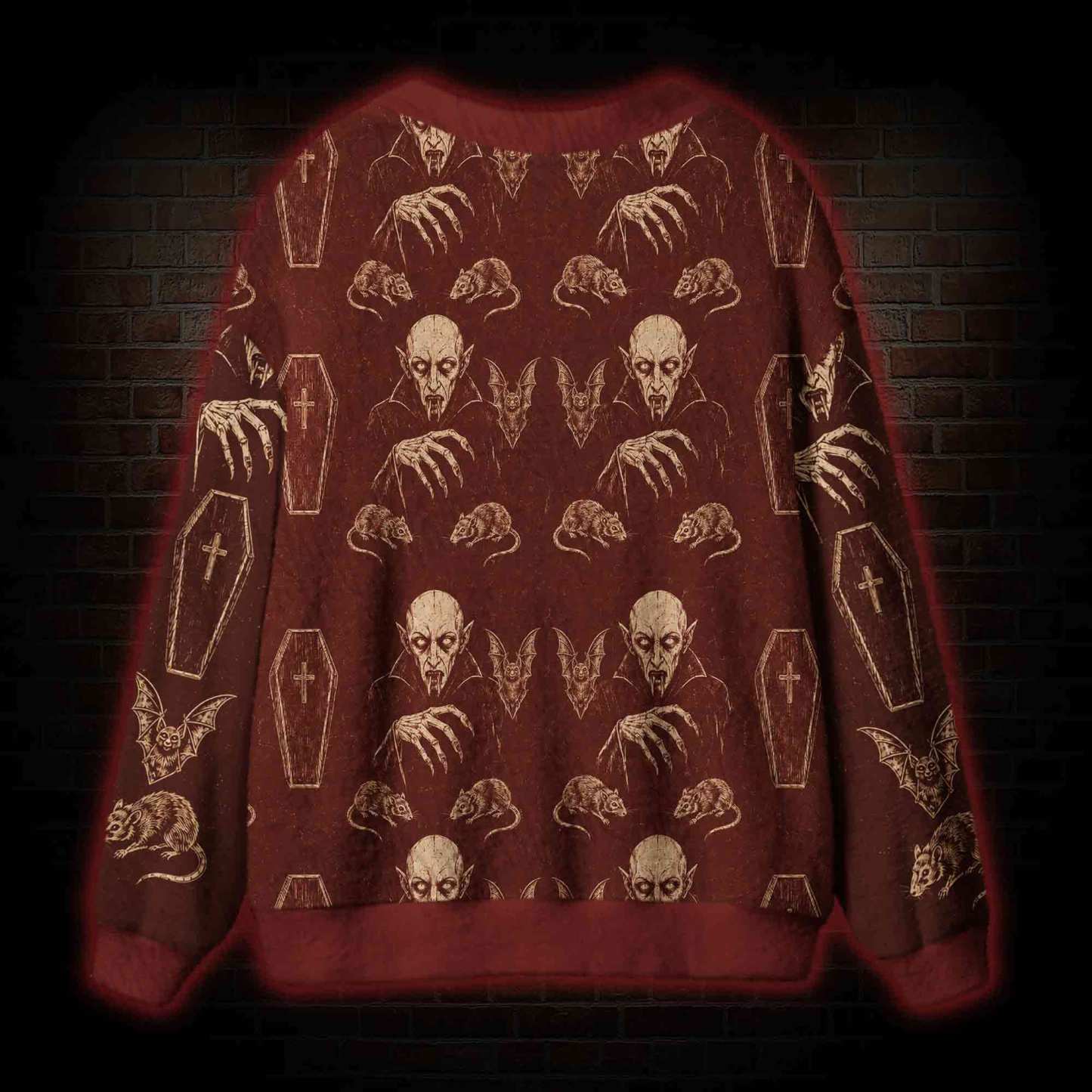 Monsters Cardigan Sweater