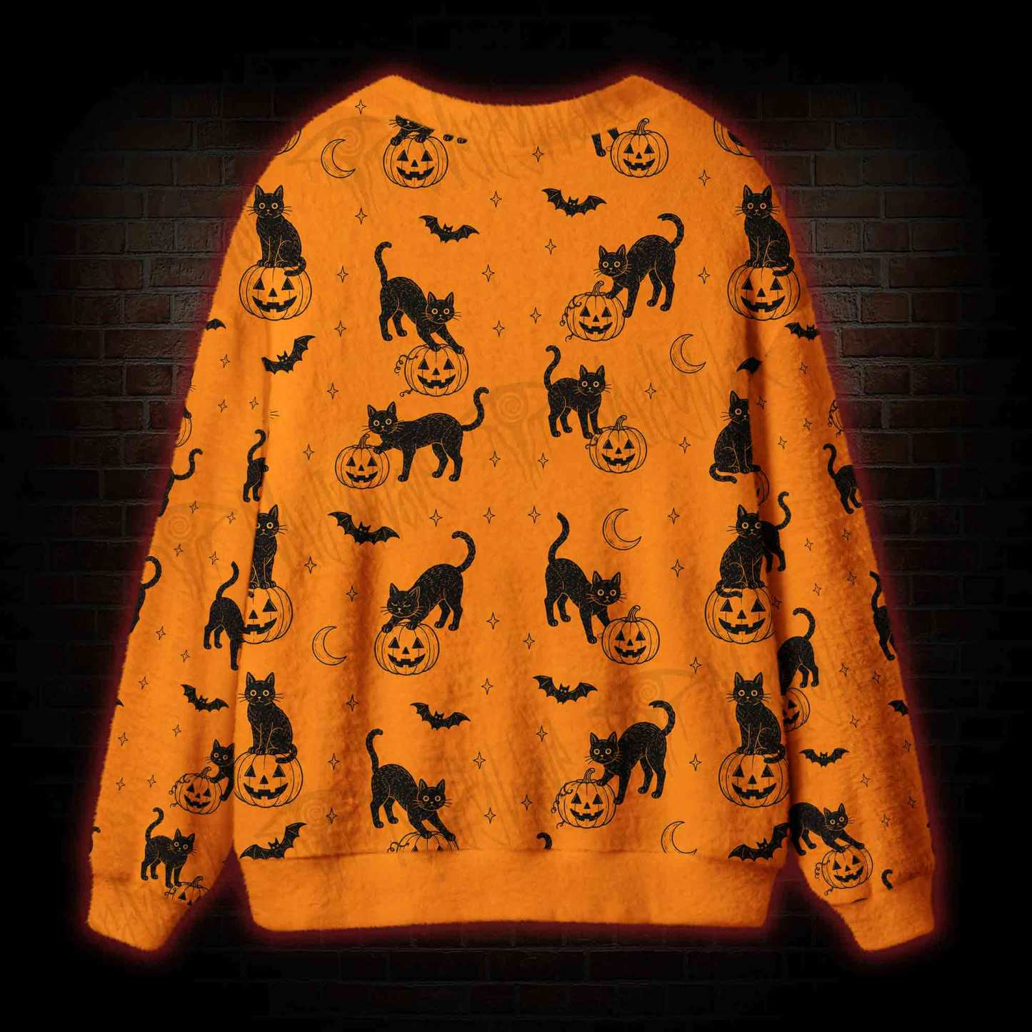 Black Cat Magic  Cardigan Sweater