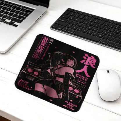 Ronin Rose Mouse Pad