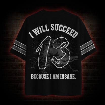 I Will Succeed Meme Mesh Jersey