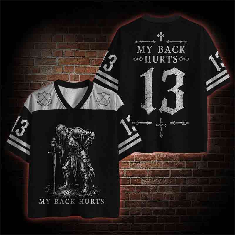 My Back Hurts Mesh Jersey