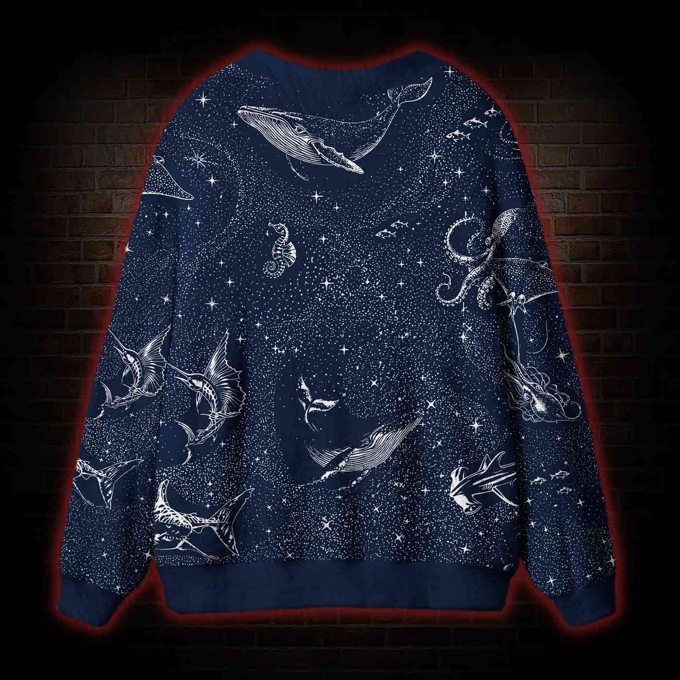 Deep Sea Jellyfish Cardigan Sweater