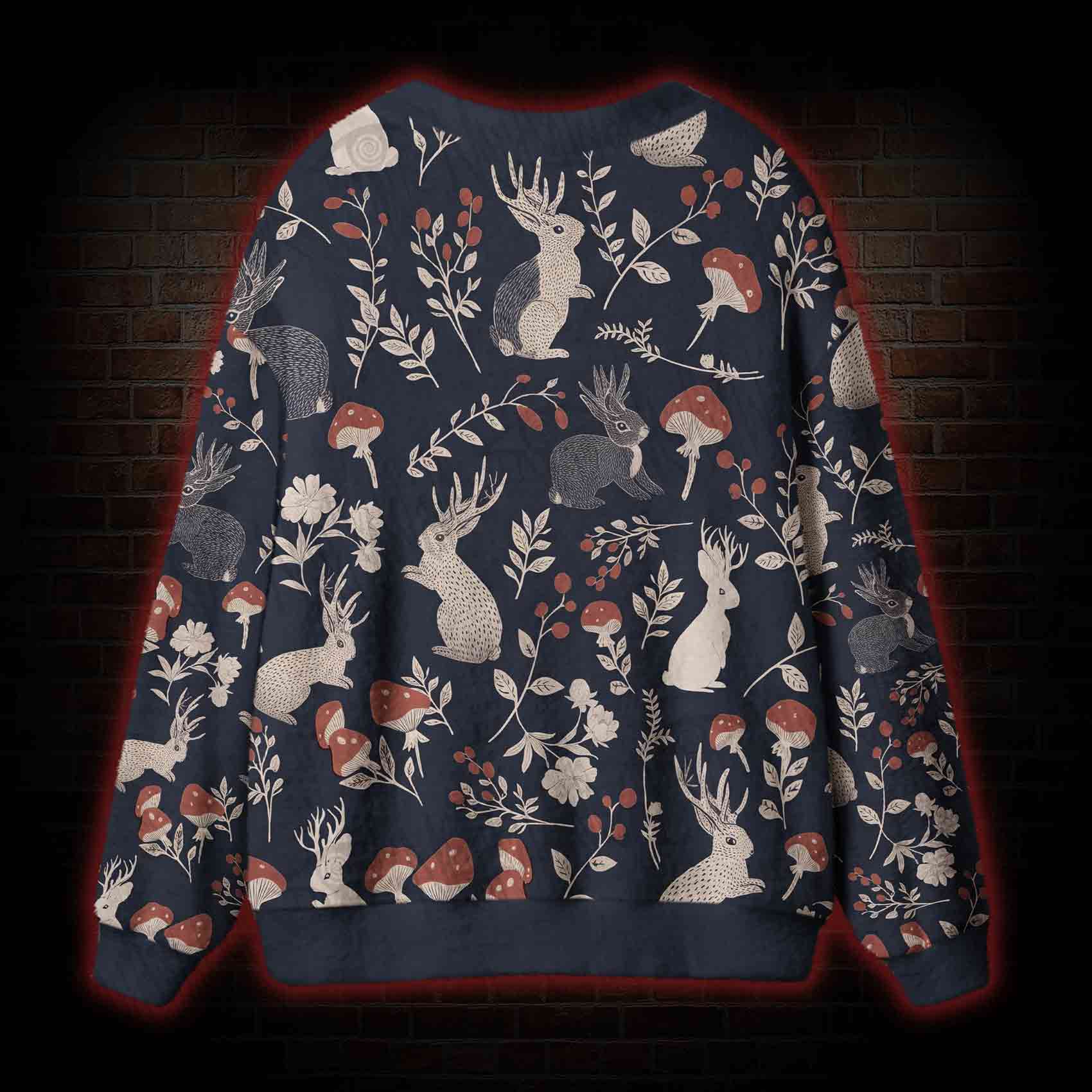 Jackalope Cardigan Sweater