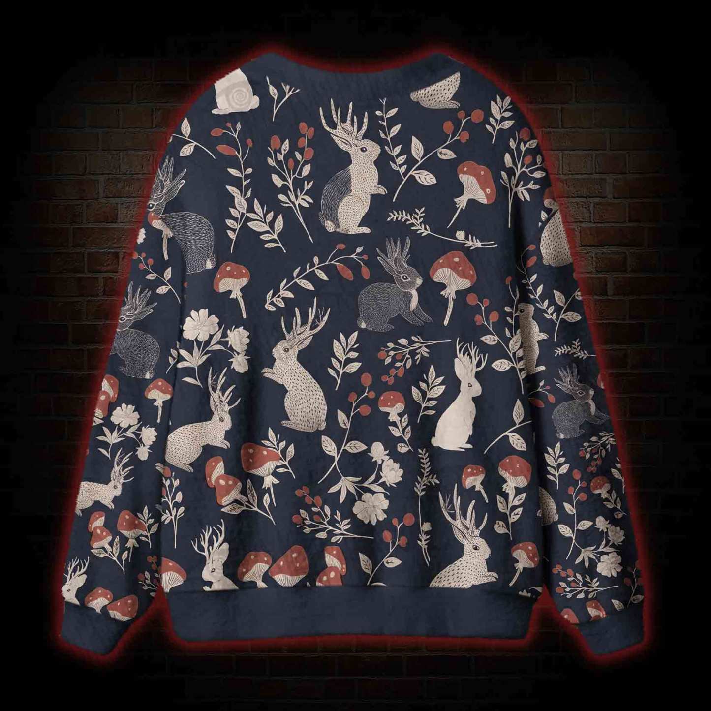 Jackalope Cardigan Sweater
