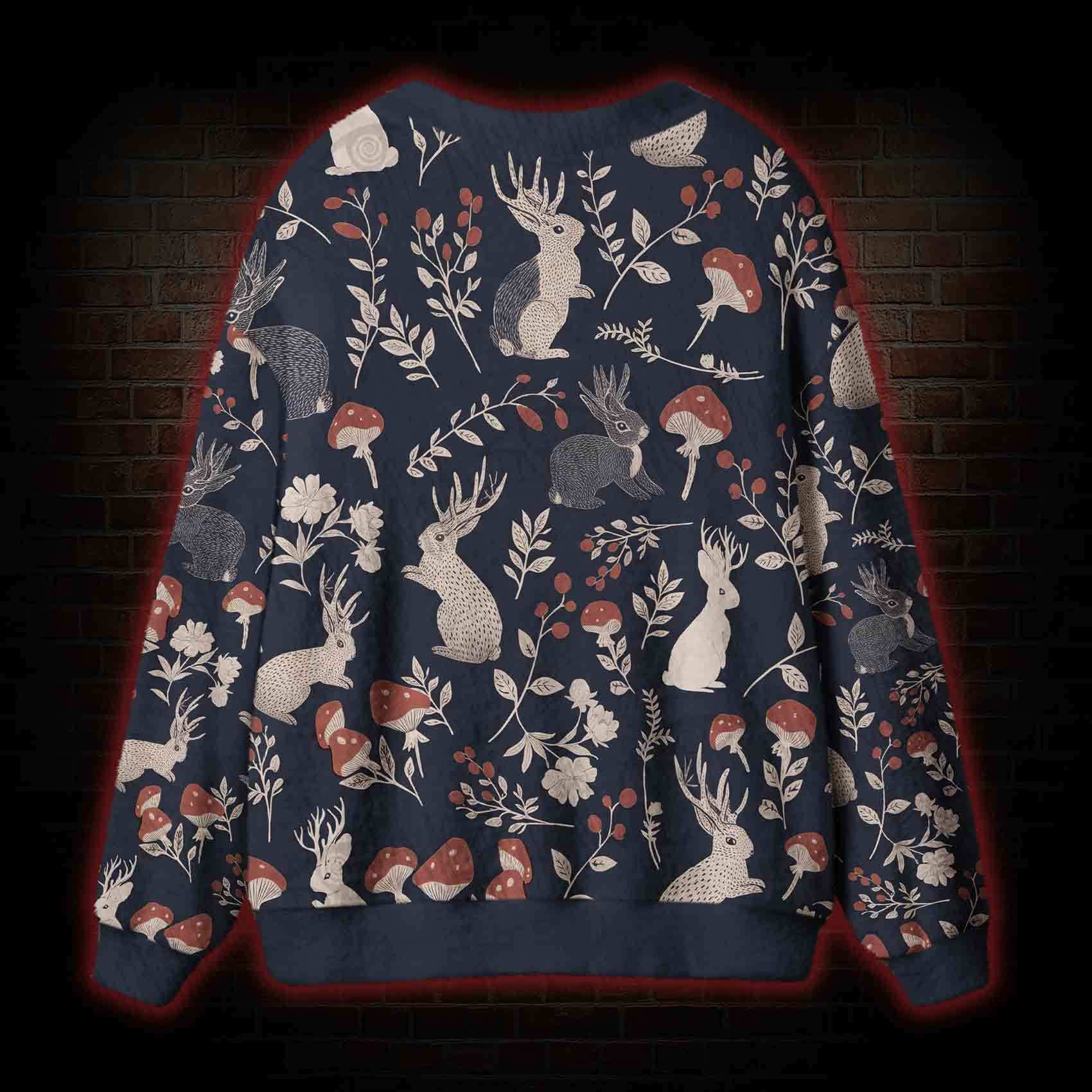 Jackalope Cardigan Sweater