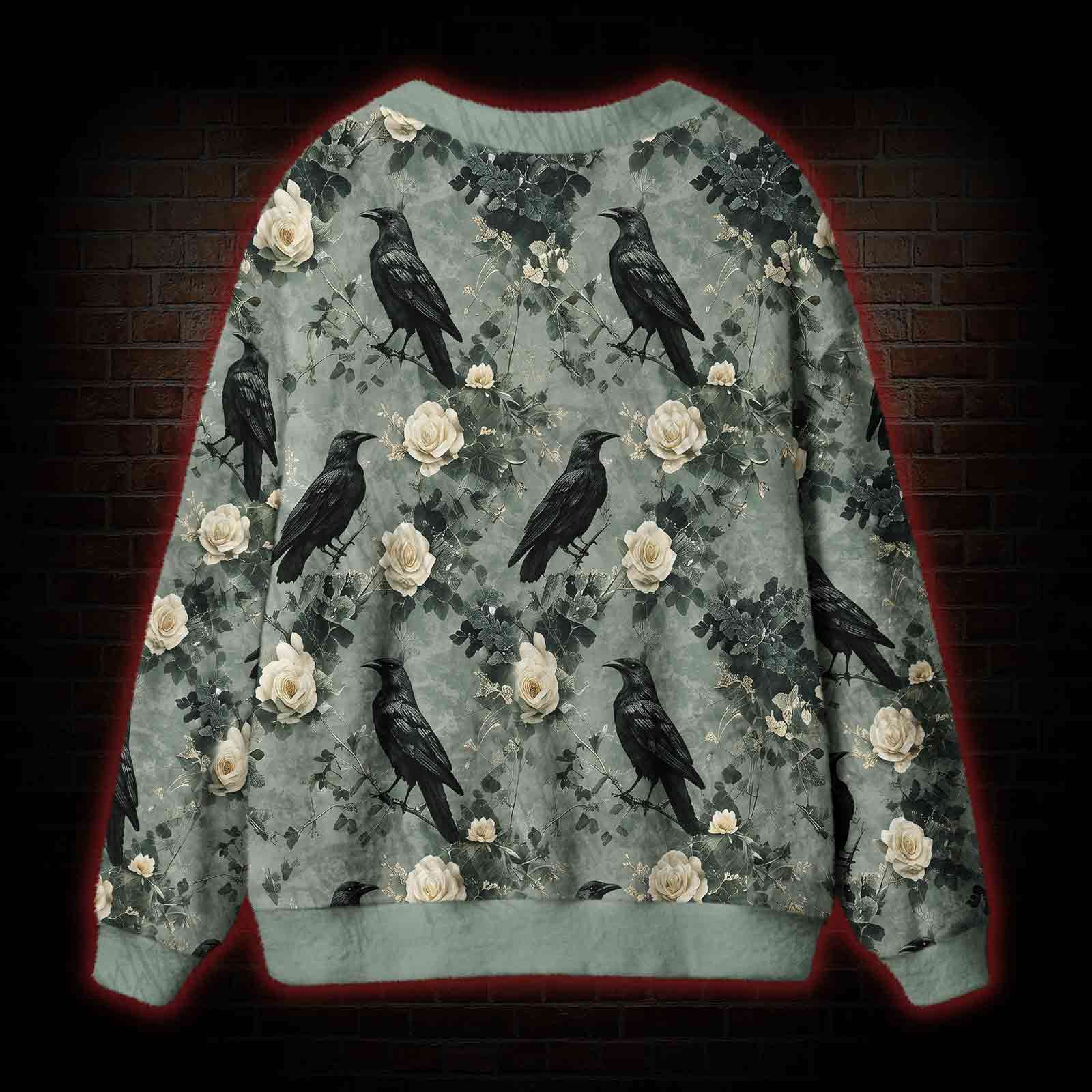 Raven's Requiem Cardigan Sweater