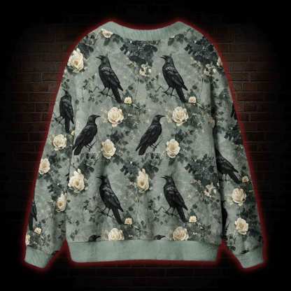 Raven's Requiem Cardigan Sweater