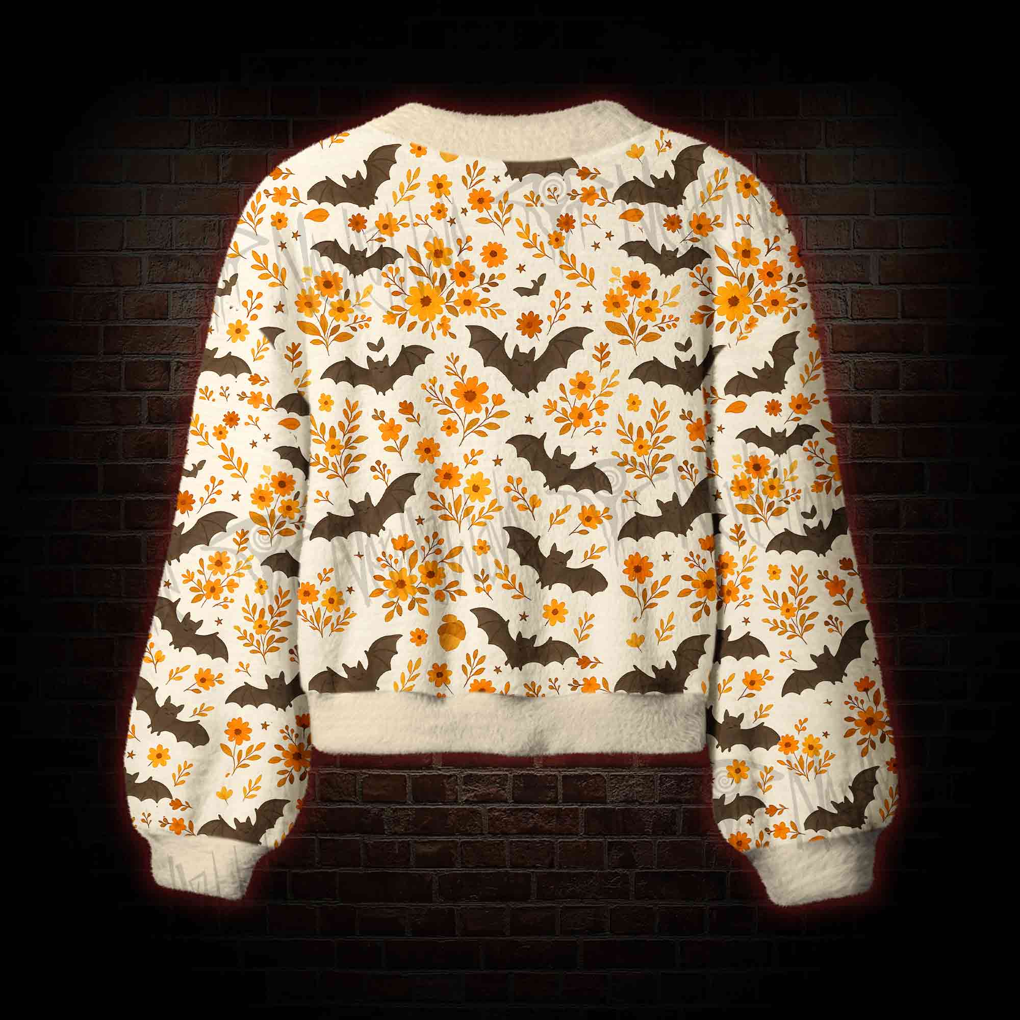 Batty Botanical Women's Cardigan Sweater