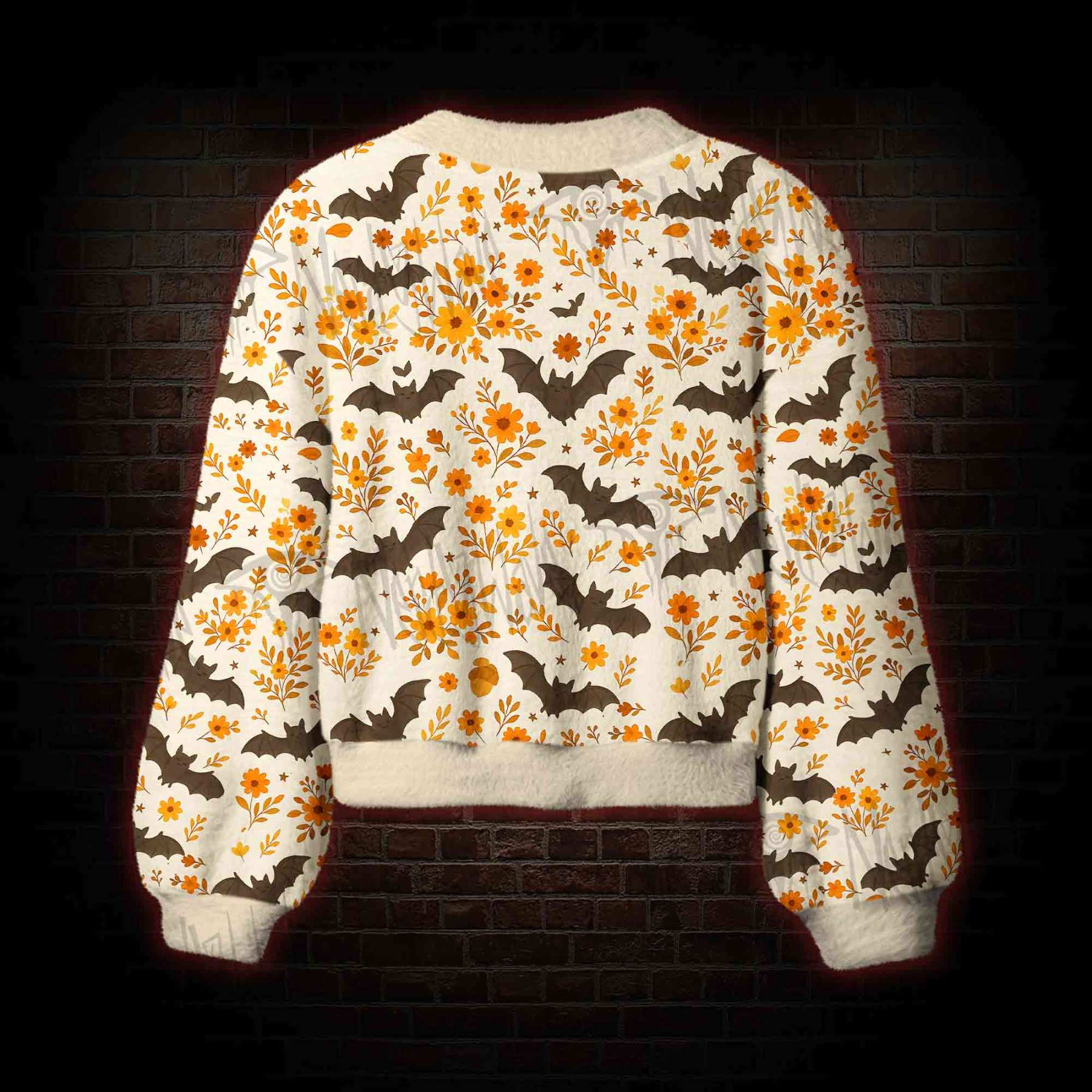 Batty Botanical Women's Cardigan Sweater