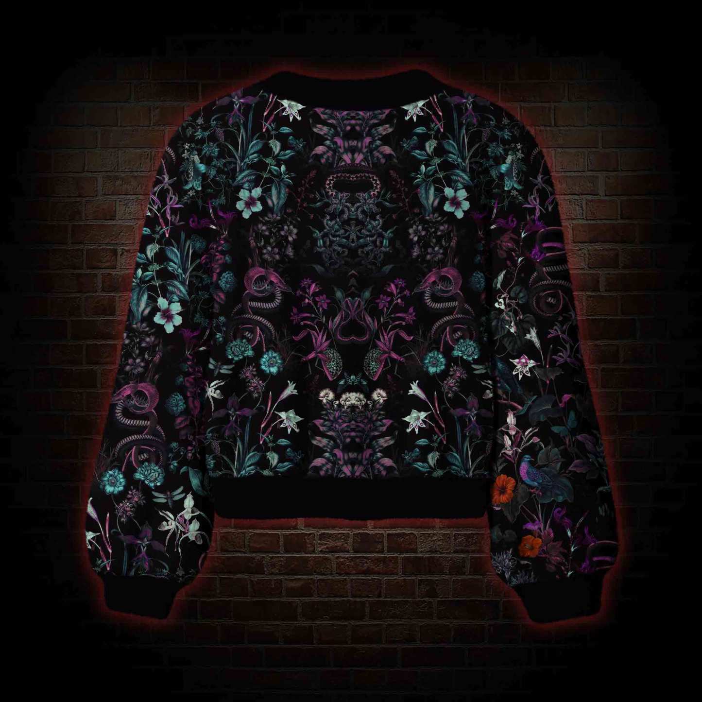 Forbidden Flora Women's Cardigan Sweater