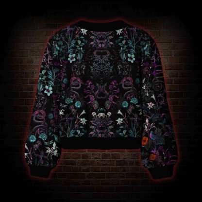 Forbidden Flora Women's Cardigan Sweater
