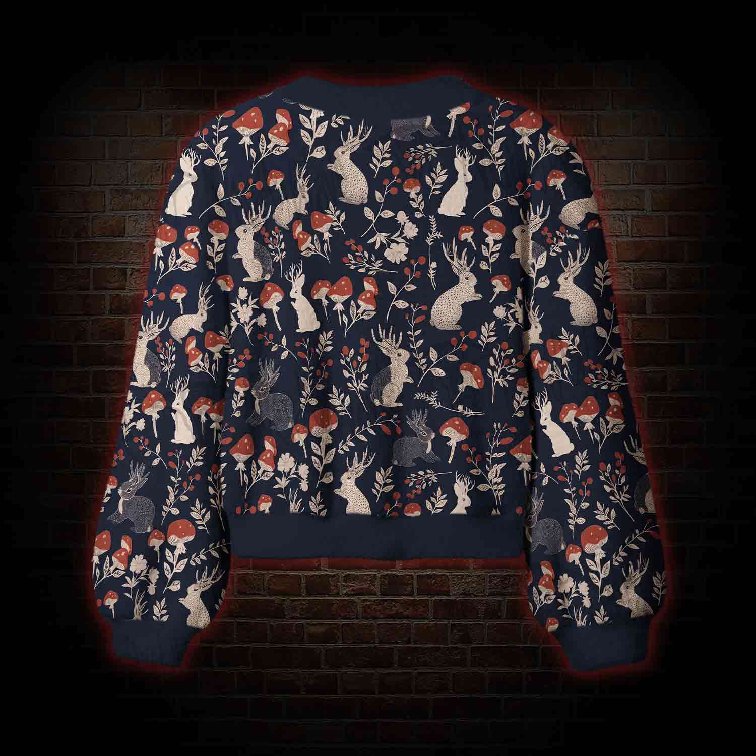 Jackalope Women's Cardigan Sweater