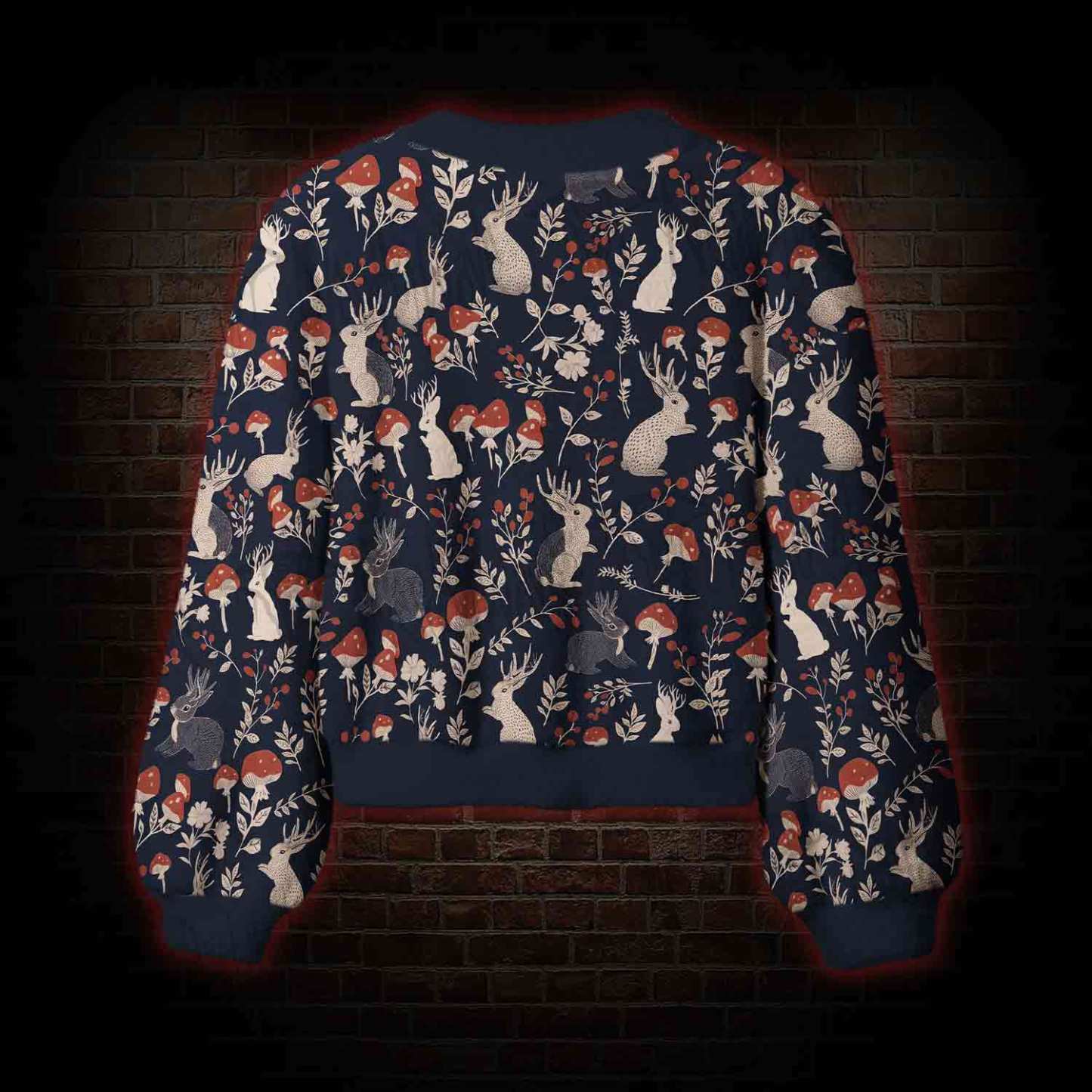 Jackalope Women's Cardigan Sweater