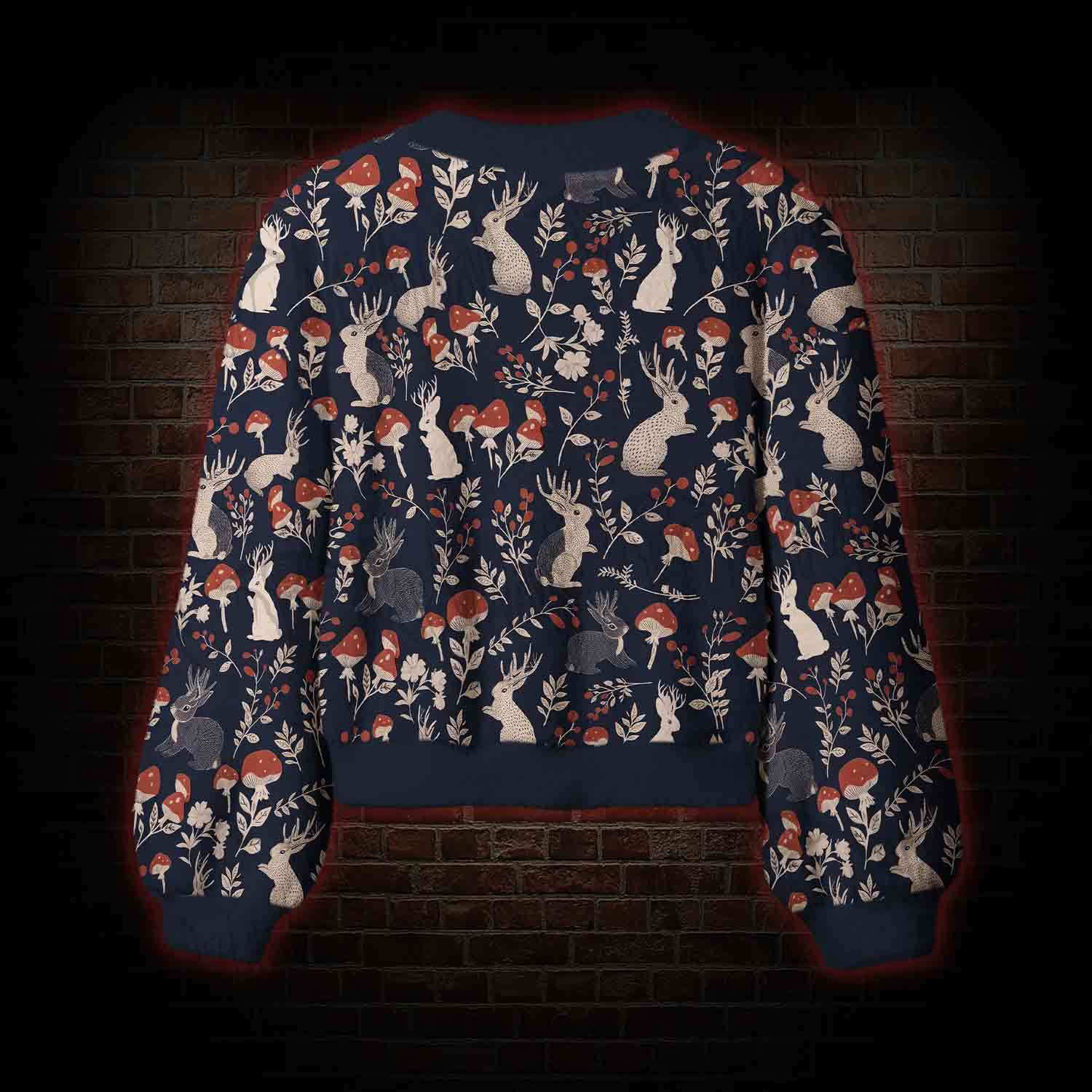 Jackalope Women's Cardigan Sweater