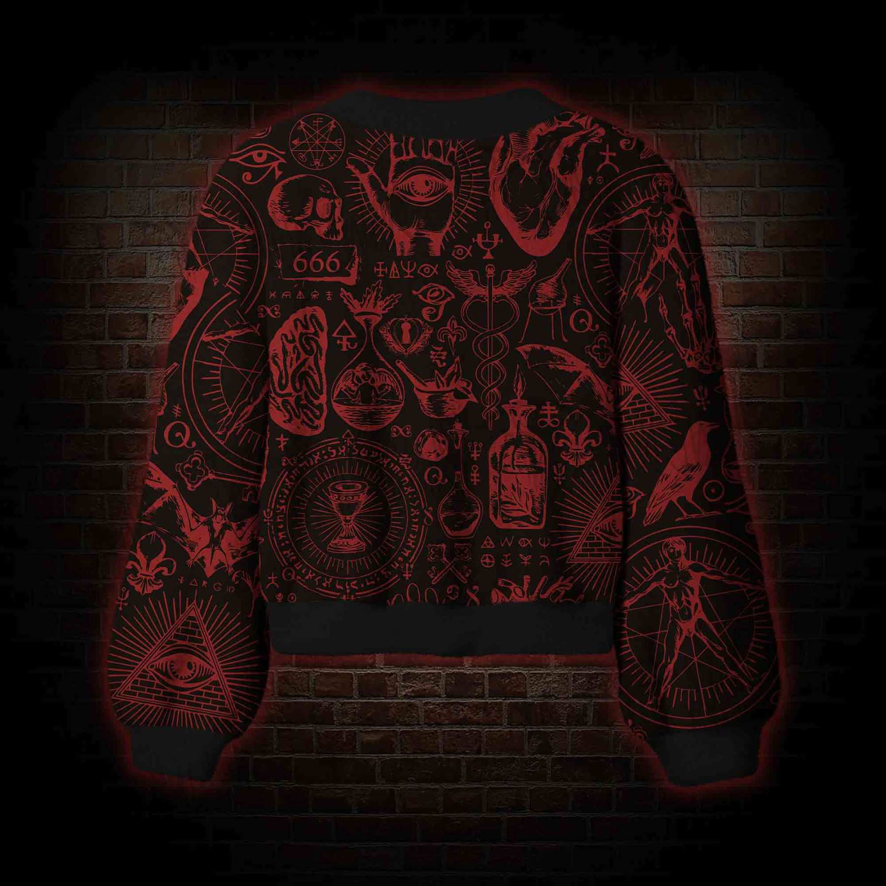 Occultism Women's Cardigan Sweater