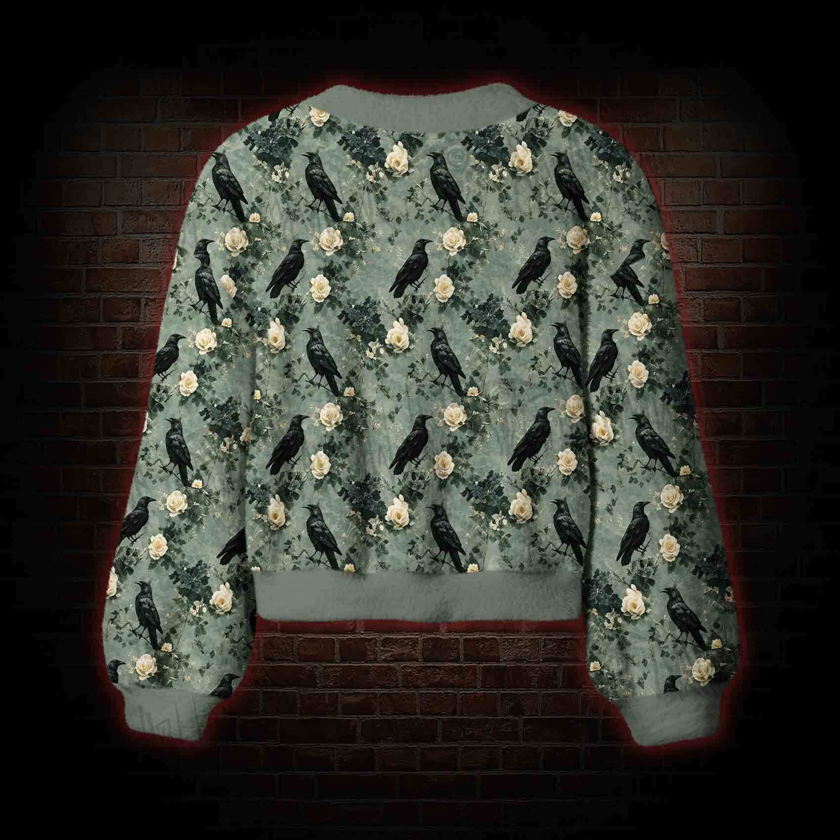 Raven's Requiem Women's Cardigan Sweater