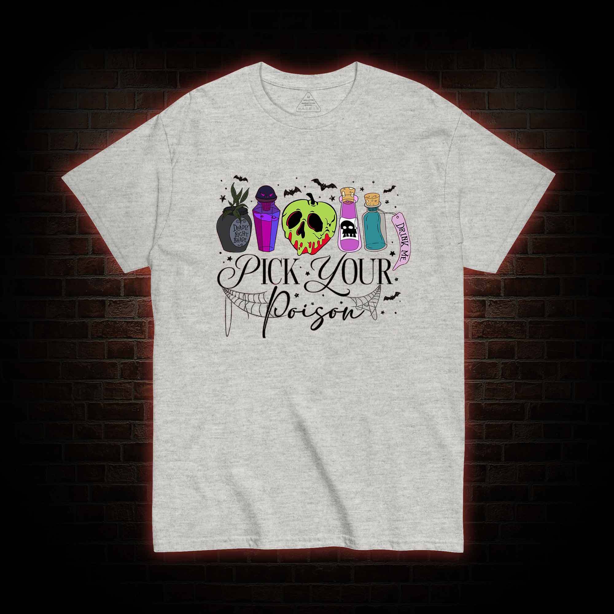 Pick Your Poison Halloween T-shirt