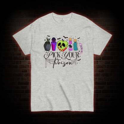 Pick Your Poison Halloween T-shirt