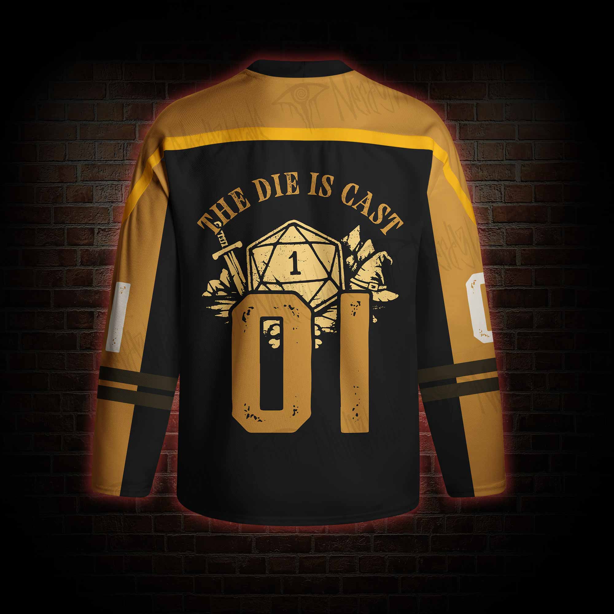 I Had a Plan Long Sleeve Hockey Jersey