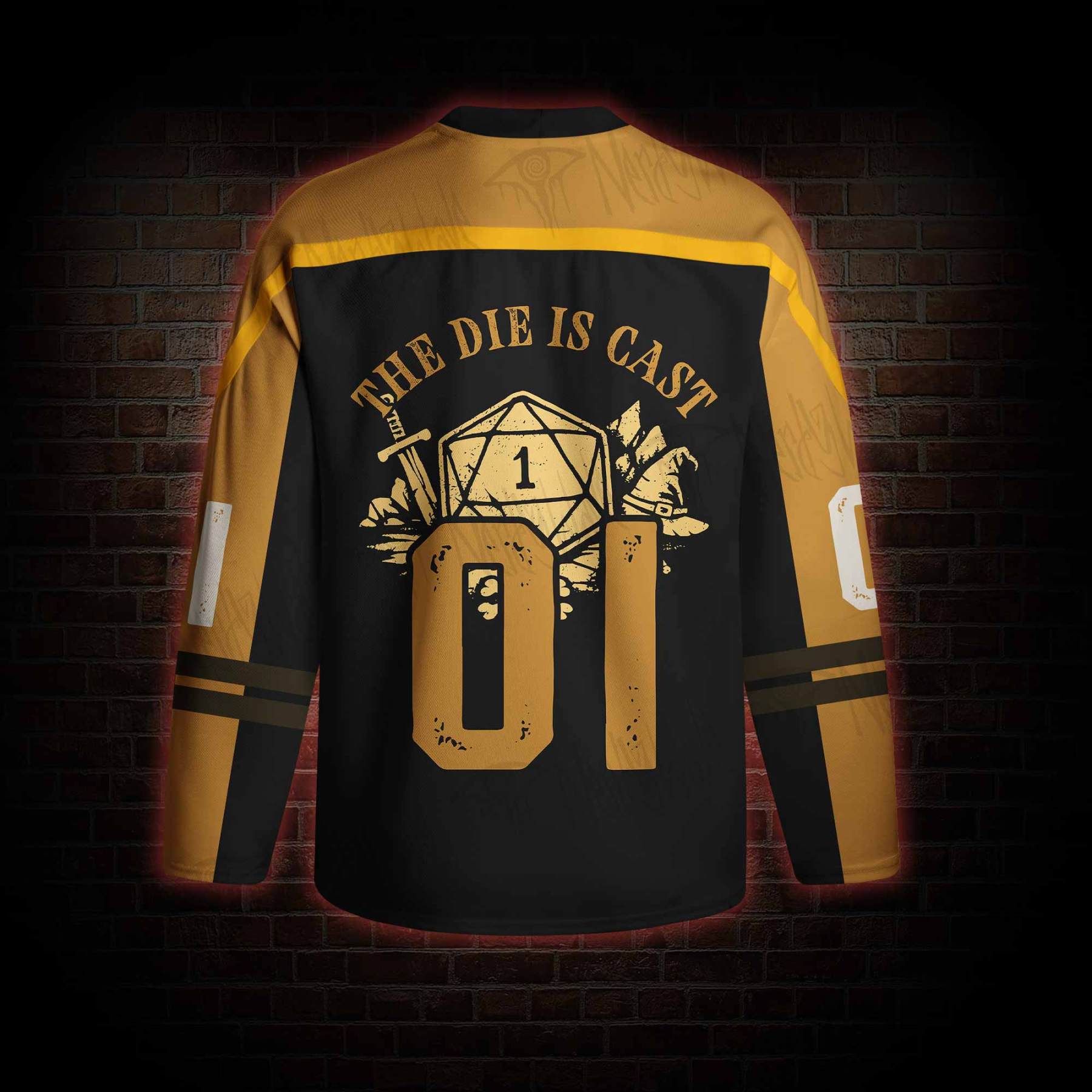 I Had a Plan Long Sleeve Hockey Jersey