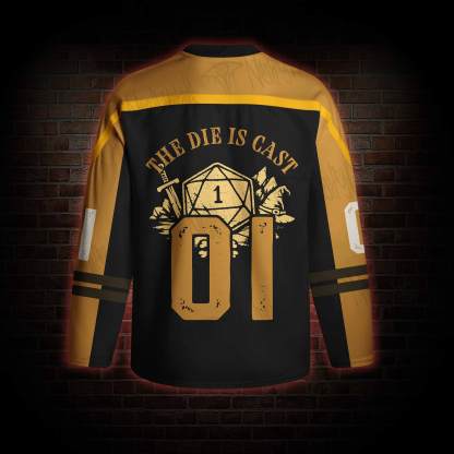 I Had a Plan Long Sleeve Hockey Jersey