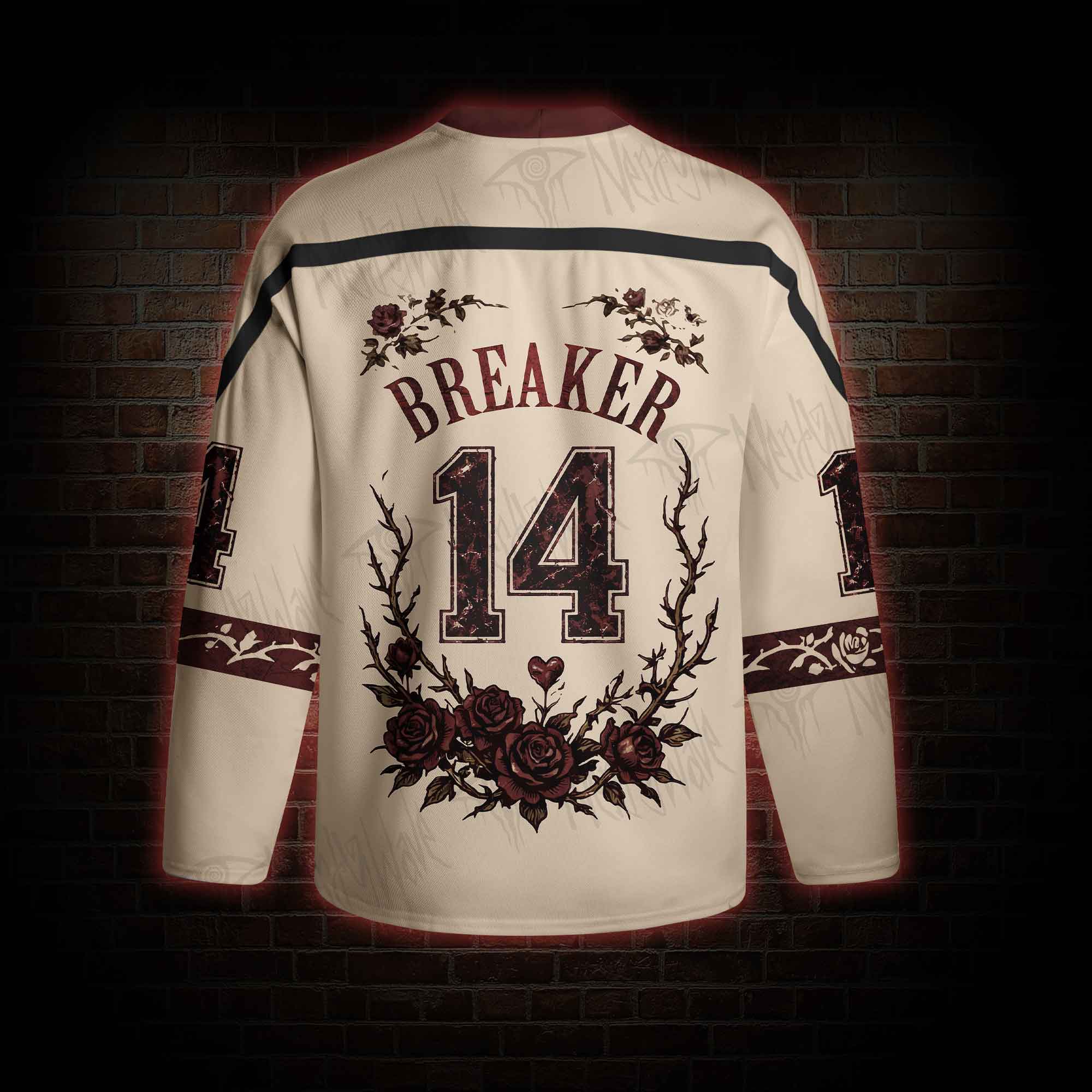 Love is War Long Sleeve Hockey Jersey