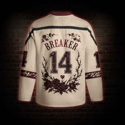 Love is War Long Sleeve Hockey Jersey