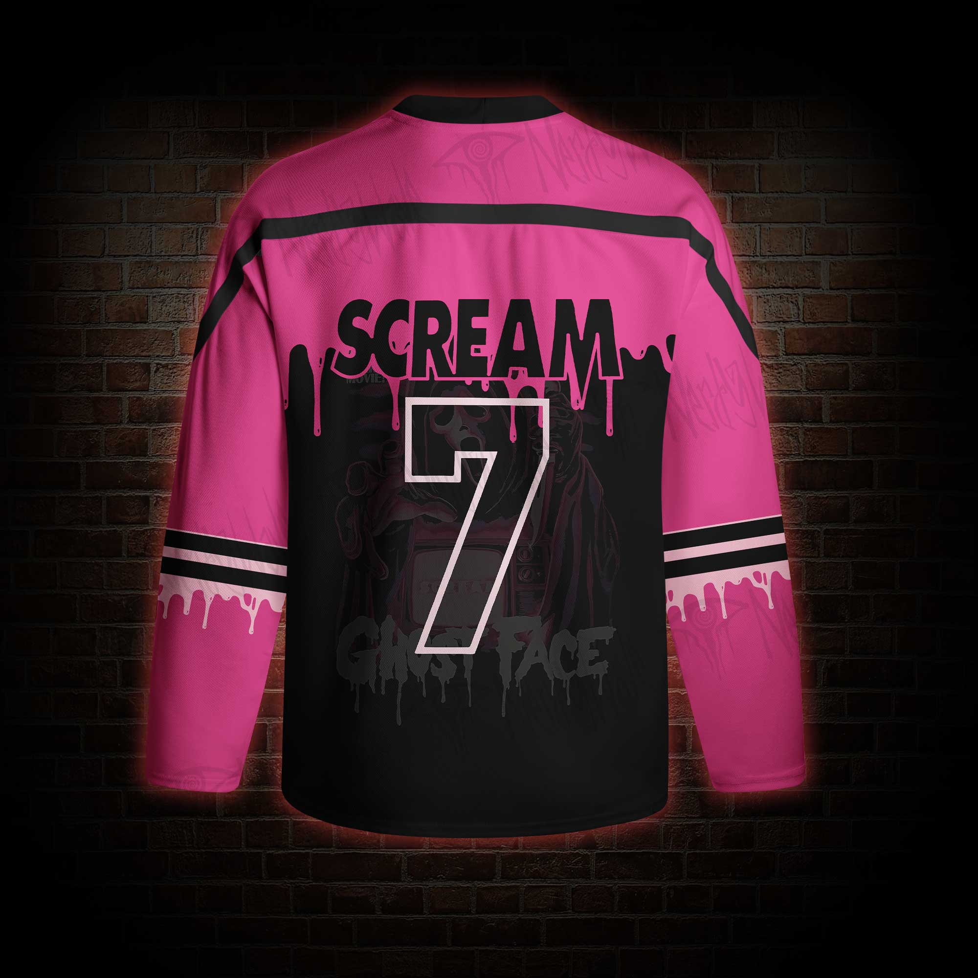 Call Me Long Sleeve Hockey Jersey