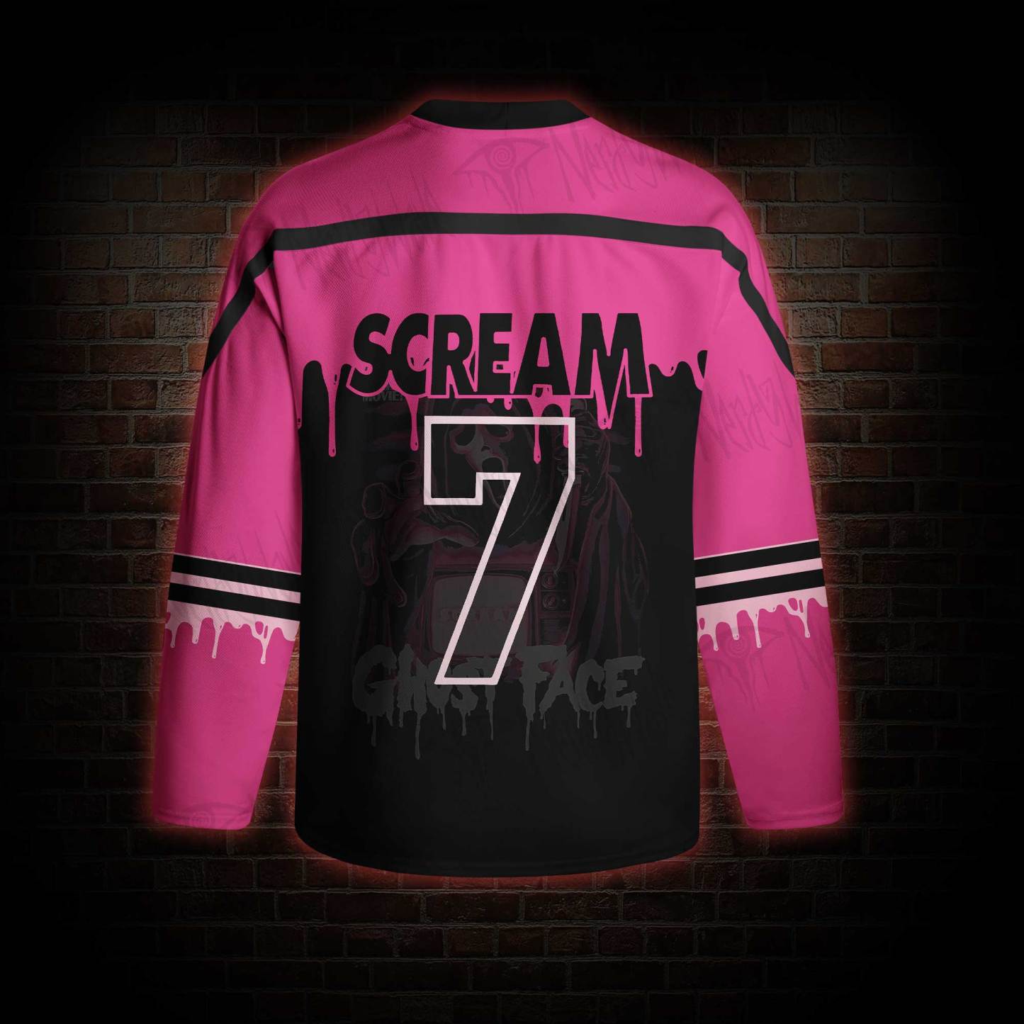 Call Me Long Sleeve Hockey Jersey