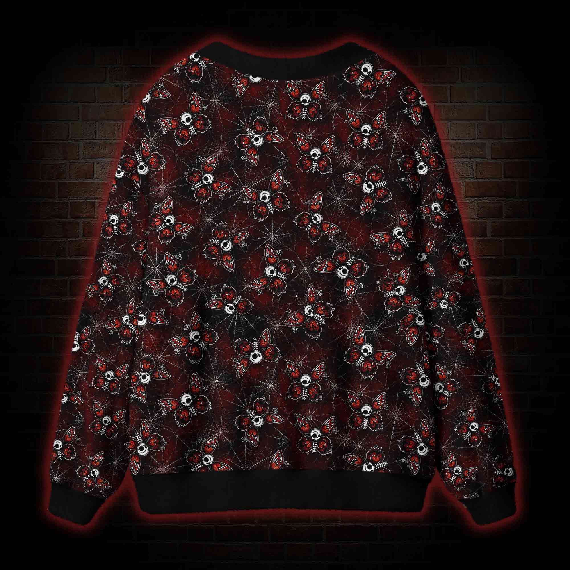 The All-Seeing Moth Cardigan Sweater