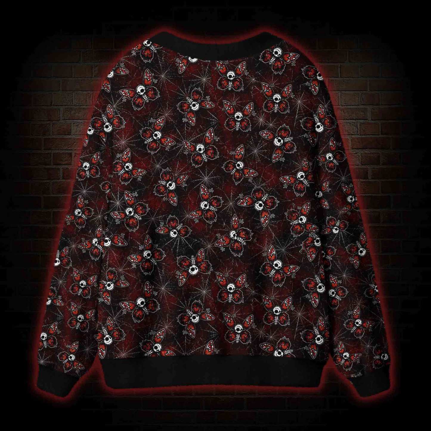 The All-Seeing Moth Cardigan Sweater