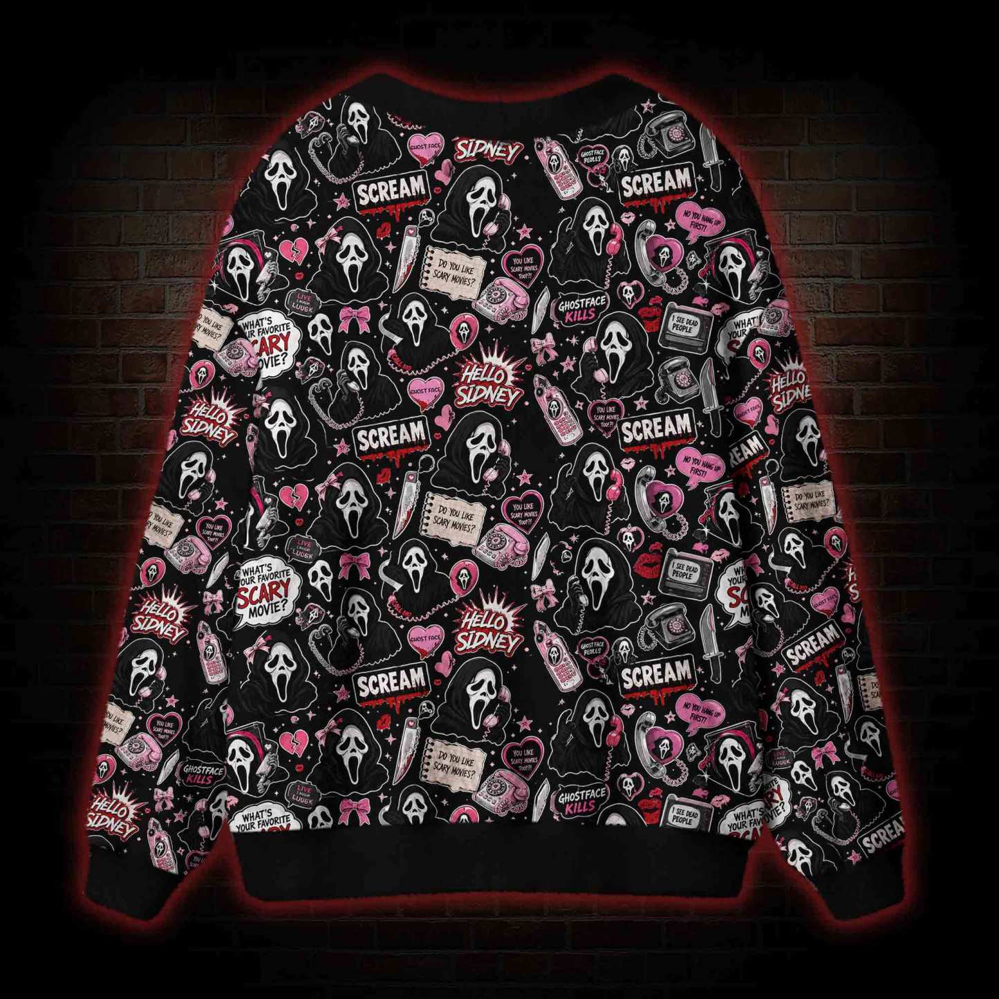What's Your Favorite Scary Movie Cardigan Sweater