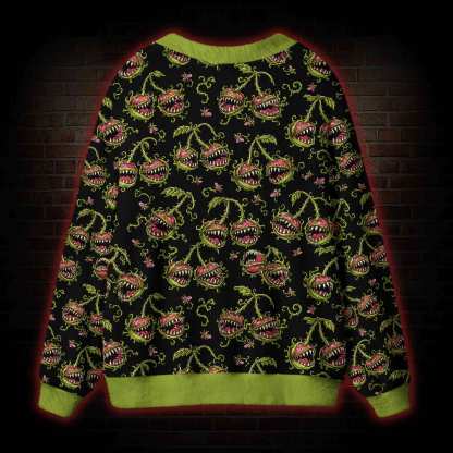 Cursed Cherry Orchard Cardigan Sweater