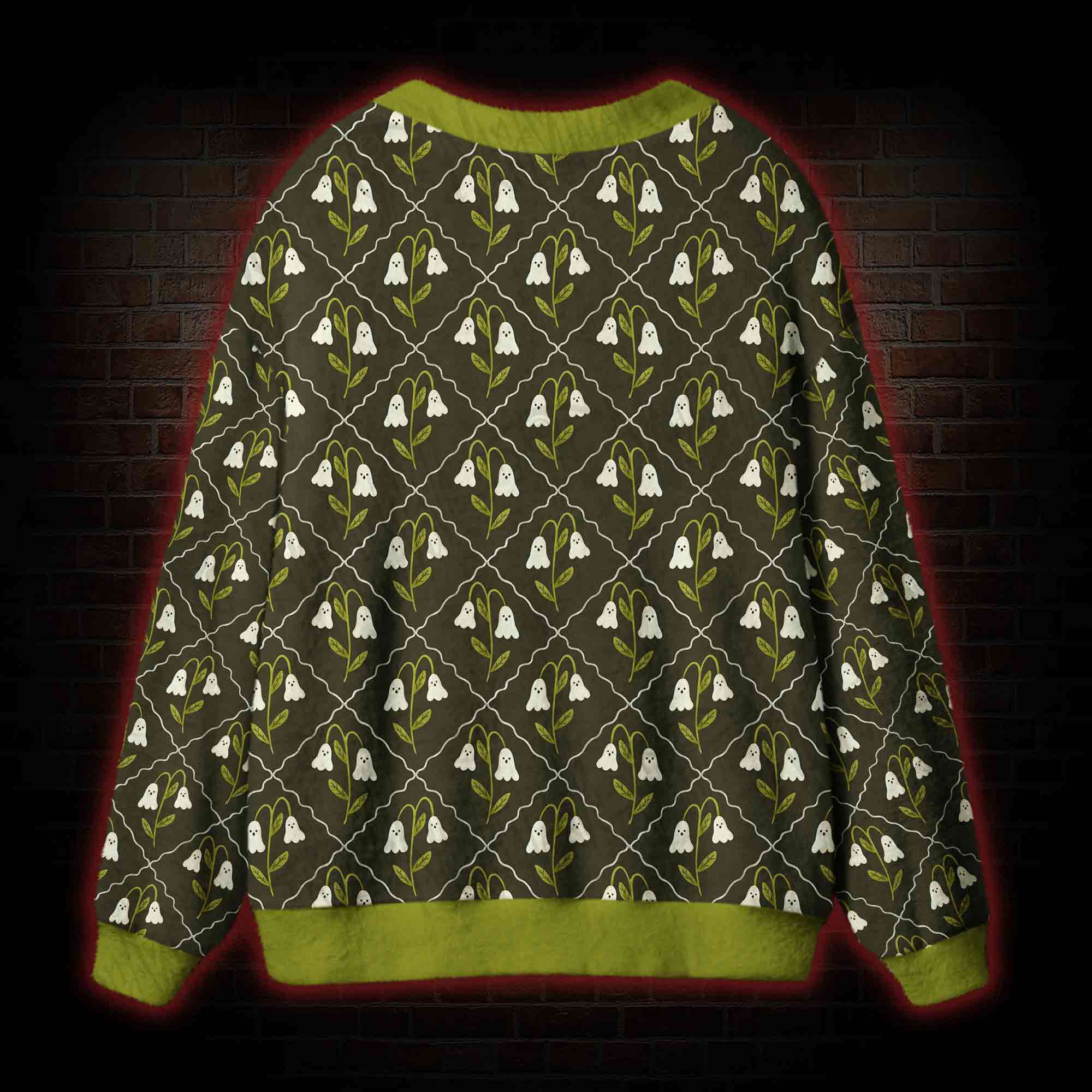 The Ghostly Bloom Cardigan Sweater