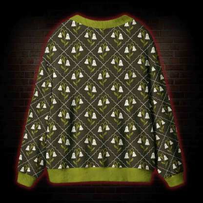 The Ghostly Bloom Cardigan Sweater
