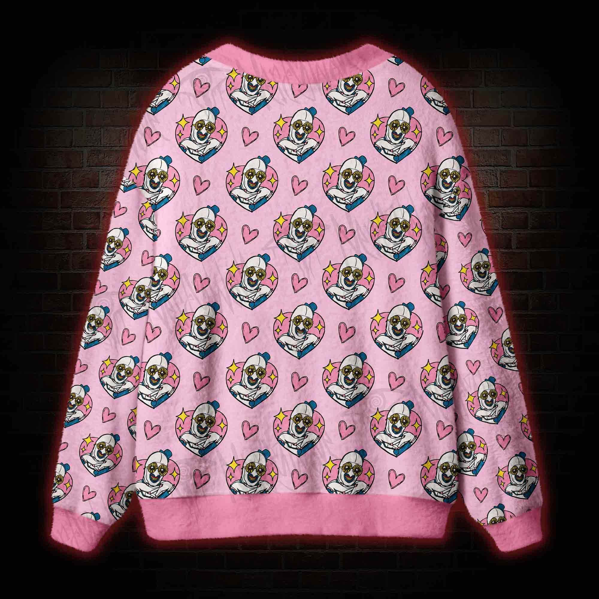 Sweet Clown Cardigan Sweater