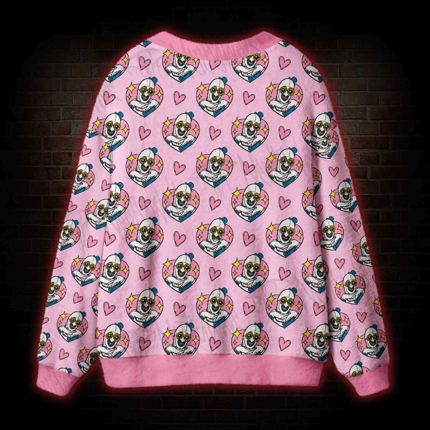 Sweet Clown Cardigan Sweater