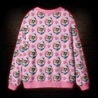 Sweet Clown Cardigan Sweater