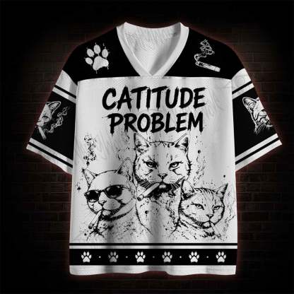 Catitude Problem Mesh Jersey