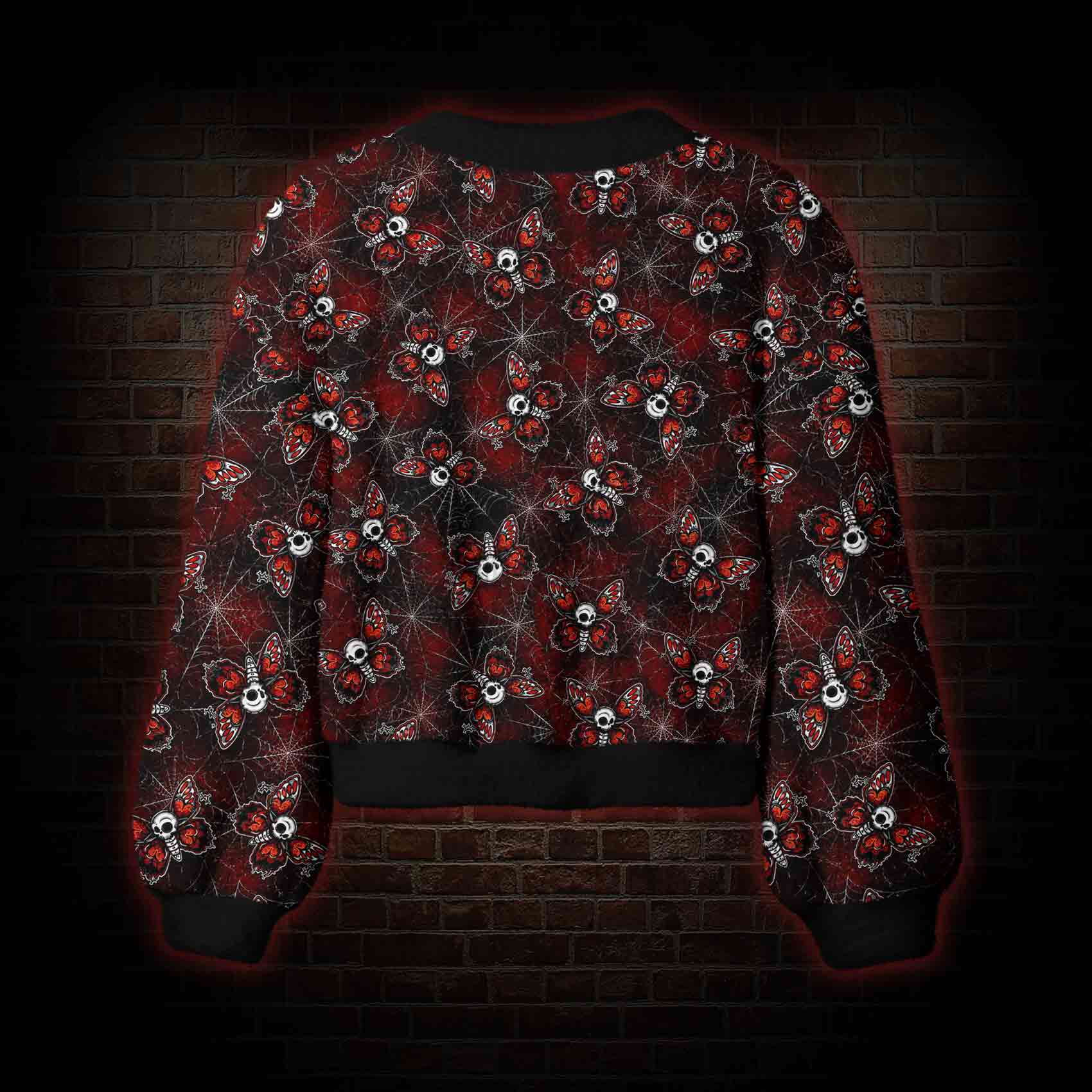 The All-Seeing Moth Women's Cardigan Sweater